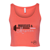Muscles and Mascara Women's Cropped Tank - My Life Fitness