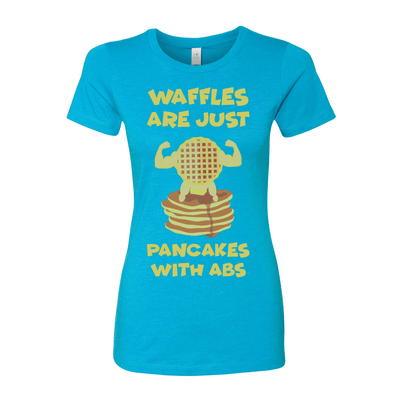 Waffles Women's Crew Tee - My Life Fitness