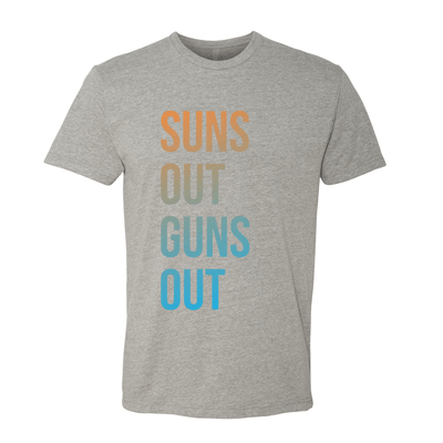 Suns Out Guns Out Unisex Crew Tee - My Life Fitness