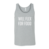 Will Flex For Food Unisex Tank - My Life Fitness